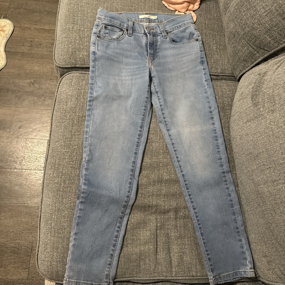 Levi's Women's Skinny Jeans in Light Blue